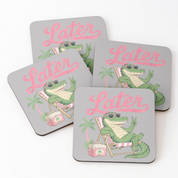 Item preview, Teacher Summer Alligator See You Later Last Day of School designed and sold by GreggRoss.