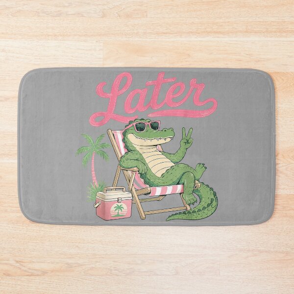 Item preview, Teacher Summer Alligator See You Later Last Day of School designed and sold by GreggRoss.