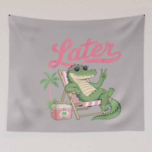 Item preview, Teacher Summer Alligator See You Later Last Day of School designed and sold by GreggRoss.