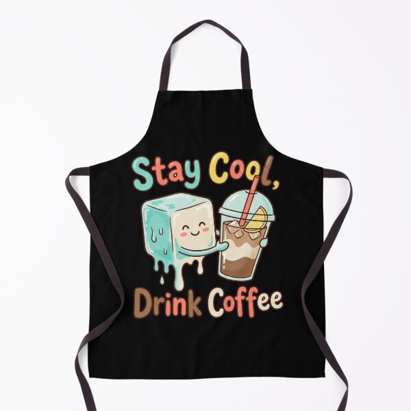 Item preview, Stay Cool Drink Coffee Cute Iced Drink designed and sold by Sketchlegacy.