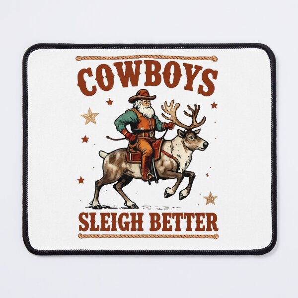 Item preview, Cowboy Christmas Ride designed and sold by LuloCreative.