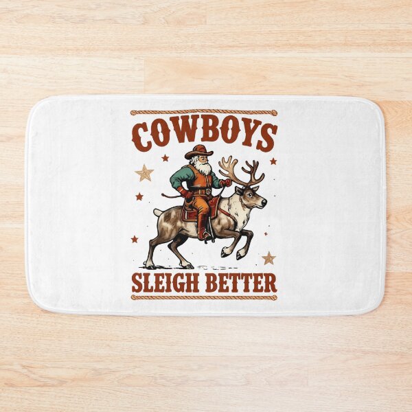 Item preview, Cowboy Christmas Ride designed and sold by LuloCreative.