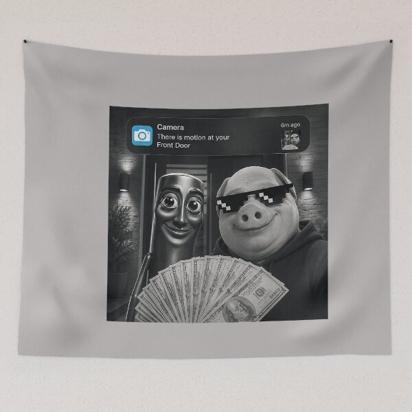 Item preview, Tung Tung Tung Sahur John Pork Meme Brainrot for Kids designed and sold by GreggRoss.
