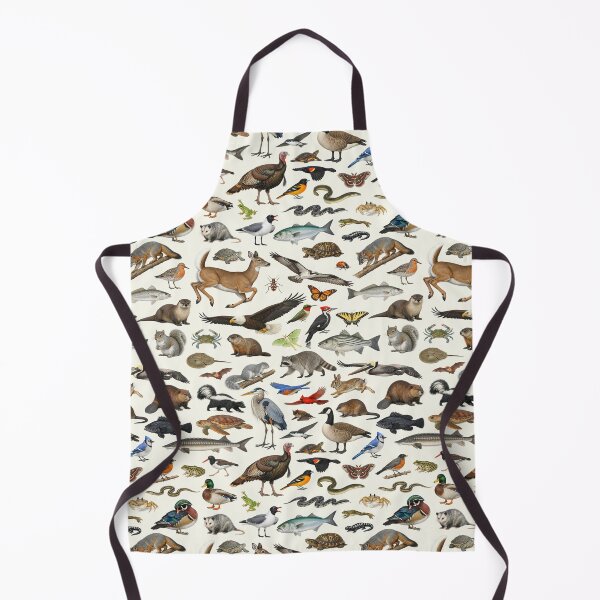 Item preview, Animals of Delaware Retro Style Identification Chart designed and sold by kakarikihill.