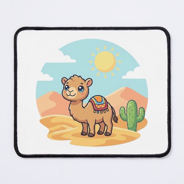 Item preview, Camel in the Desert Cute Illustration | Kawaii Safari Animal Design designed and sold by morning sun.