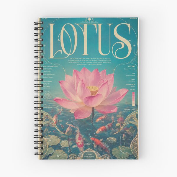 Item preview, LOTUS – Luxury Botanical Editorial Poster designed and sold by Watchyyy.