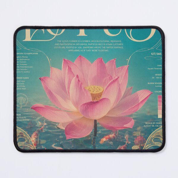Item preview, LOTUS – Luxury Botanical Editorial Poster designed and sold by Watchyyy.