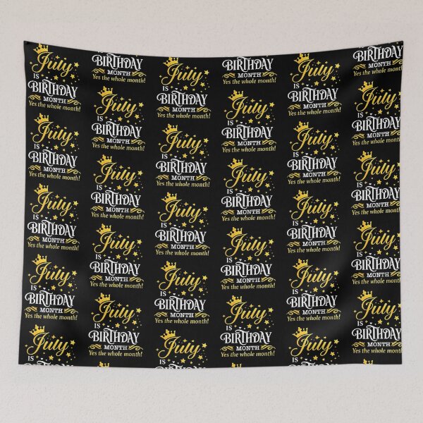 Item preview, July Birthday Month Gold Crown Celebration designed and sold by QuiteOrbit.