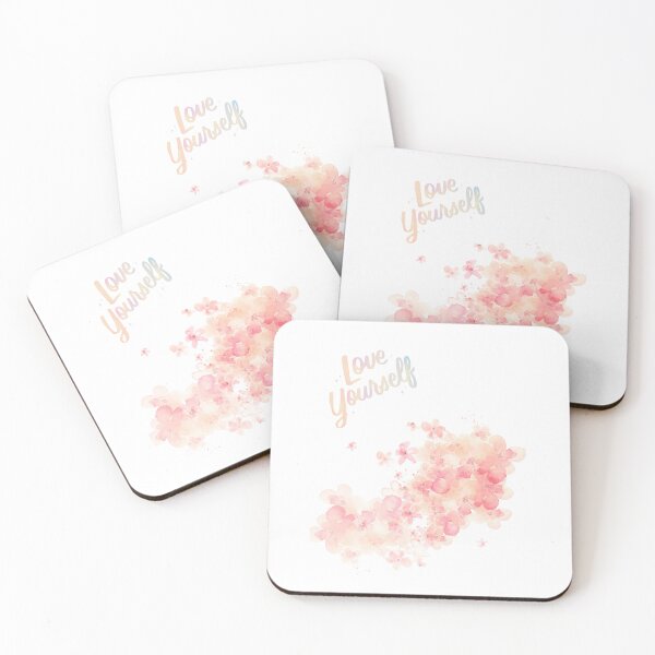 Item preview, Love Yourself in Bloom motivational quote  designed and sold by JSMidnightCreations .