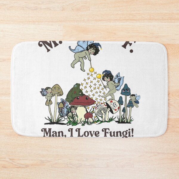 Item preview, Fungi Lover Sprite Illustration Phrase Wear designed and sold by msolgray.