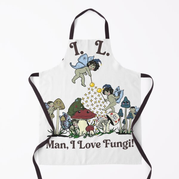 Item preview, Fungi Lover Sprite Illustration Phrase Wear designed and sold by msolgray.