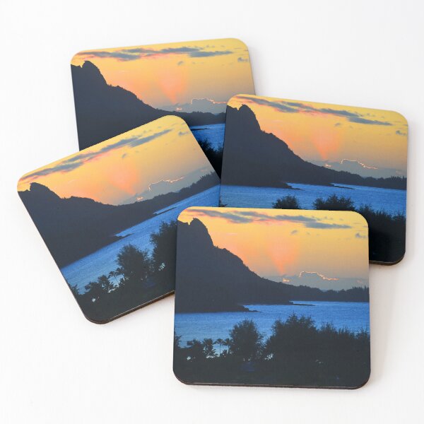 Item preview, Tropical Splendor In Blue And Gold Colors Art Photo designed and sold by DEC02.