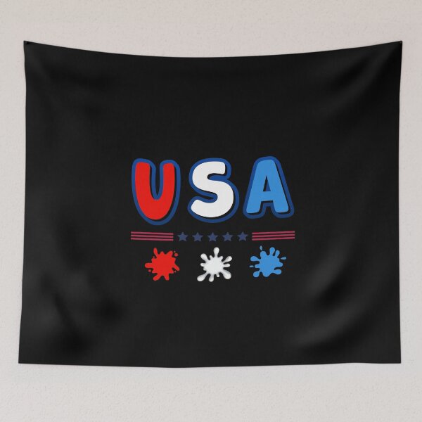 Item preview, America Patriotic Fourth of July Graphic USA Patriotic USA Paint Splatter designed and sold by Art_IN_Design Pack.