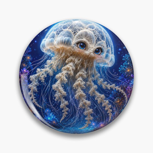 Item preview, Enchanted Moon Jellyfish designed and sold by MagicPixelFrame.