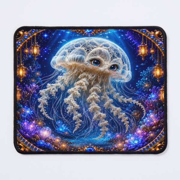 Item preview, Enchanted Moon Jellyfish designed and sold by MagicPixelFrame.