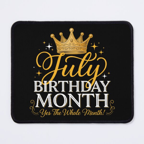 Item preview, July Birthday Queen Month Funny Birthday Party designed and sold by QuiteOrbit.