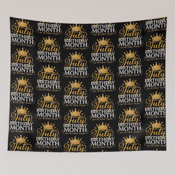Item preview, July Birthday Queen Month Funny Birthday Party designed and sold by QuiteOrbit.