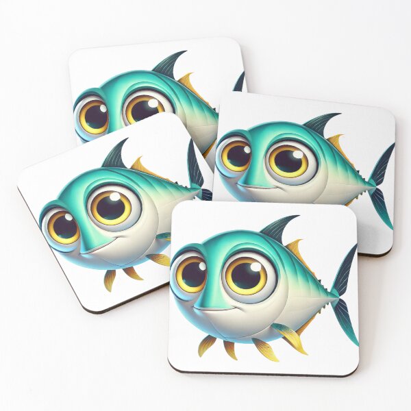 Item preview, Adorable Jack Crevalle Fish designed and sold by Sillytoe.