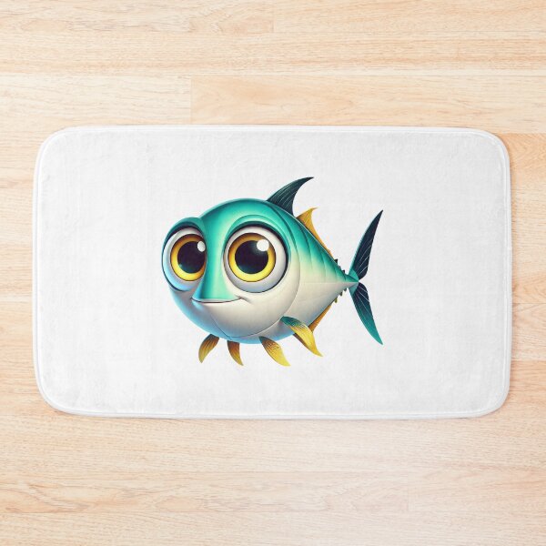 Item preview, Adorable Jack Crevalle Fish designed and sold by Sillytoe.
