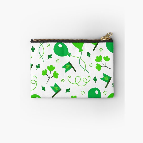 Item preview, St. Patrick's Day "Lucky" Irish Green Balloons Pattern designed and sold by DEC02.