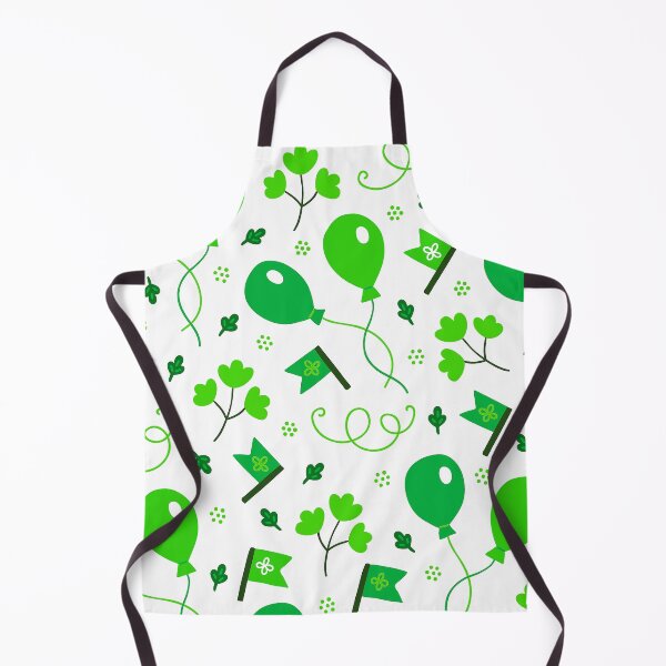 Item preview, St. Patrick's Day "Lucky" Irish Green Balloons Pattern designed and sold by DEC02.