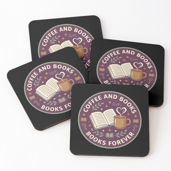 Item preview, Cozy Books And Coffee Forever   designed and sold by Sketchlegacy.