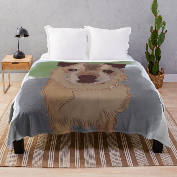 Item preview, Cute Scruffy Terrier Dog Sketch Gritty Painted Pet Art designed and sold by Hector-Studio.