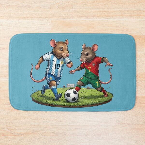 Item preview, Football GOAT Rats - Argentina 10 vs Portugal 7 designed and sold by digitalbob60.