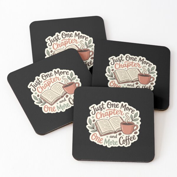 Item preview, Just One More Chapter And Coffee   designed and sold by Sketchlegacy.