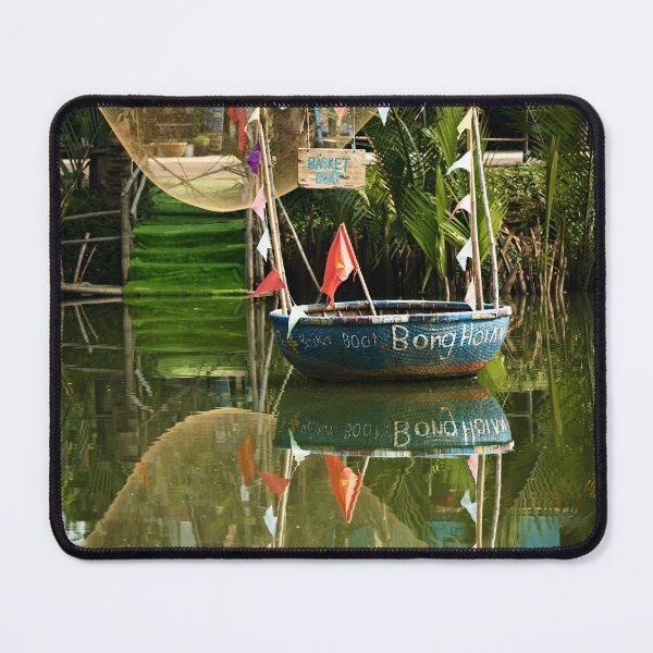 Item preview, Colorful reflections of a traditional Vietnamese boat designed and sold by franck380.