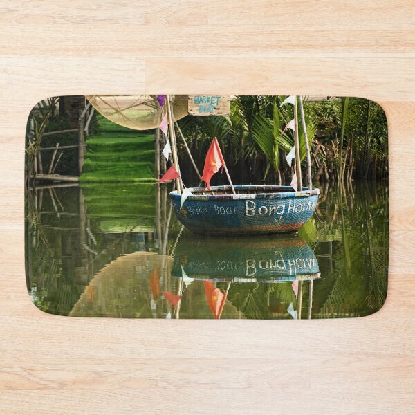 Item preview, Colorful reflections of a traditional Vietnamese boat designed and sold by franck380.