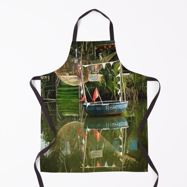 Item preview, Colorful reflections of a traditional Vietnamese boat designed and sold by franck380.