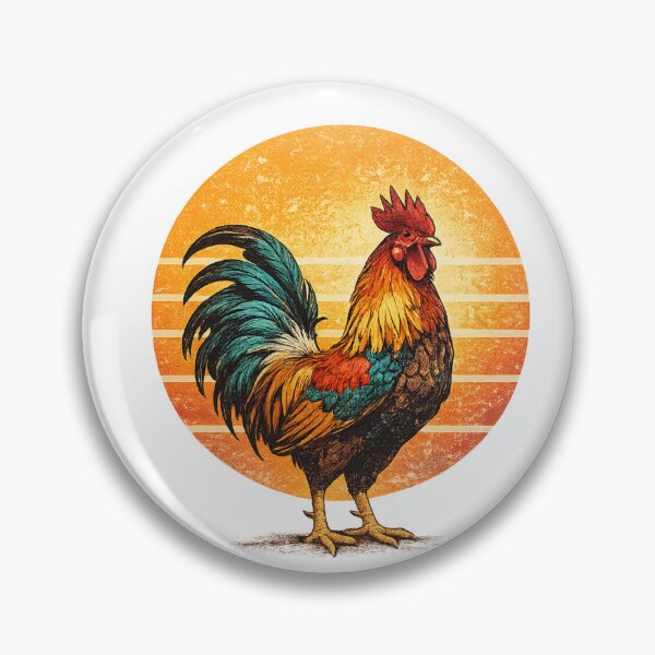 Item preview, Vintage Key West Rooster Sunset designed and sold by piketo.