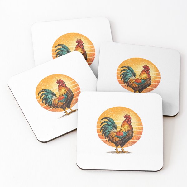 Item preview, Vintage Key West Rooster Sunset designed and sold by piketo.