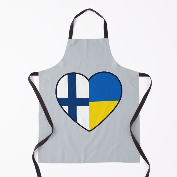 Item preview, Finland Ukraine | 2 Nations 1 Heart designed and sold by sublimesun.