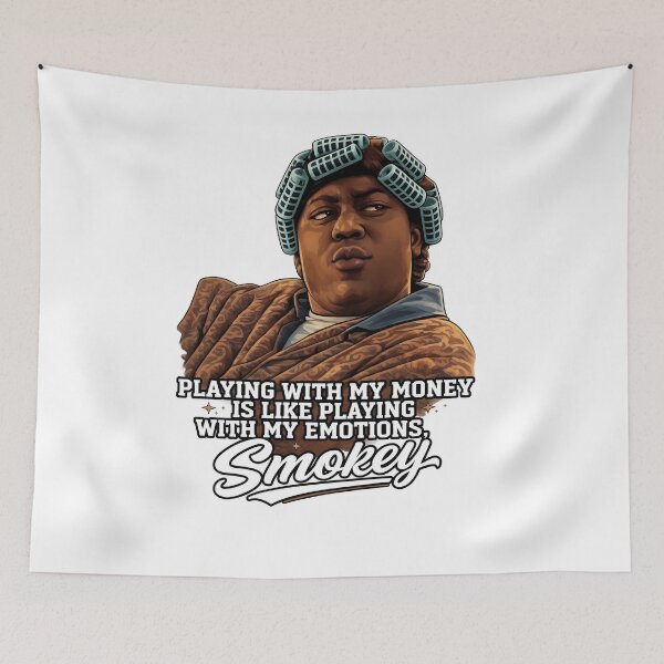Item preview, Money Emotion Hair Roller Portrait Quote designed and sold by HumorInHues.