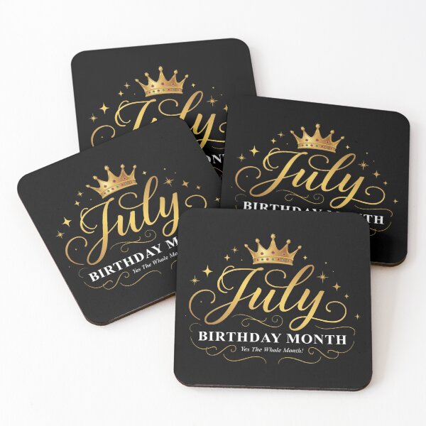Item preview, July Is My Birthday Month designed and sold by QuiteOrbit.