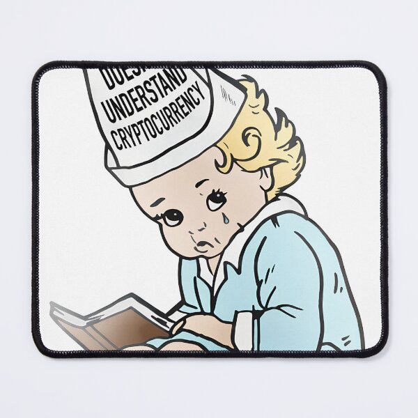 Item preview, Confused Cryptography Learning Baby Design designed and sold by HumorInHues.