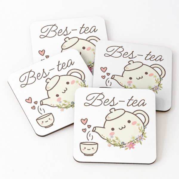Item preview, Bes-Tea Kawaii Tea Funny Matching With Best Friends designed and sold by thebest-2studio.