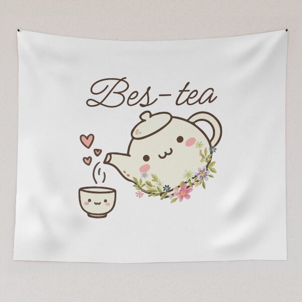 Item preview, Bes-Tea Kawaii Tea Funny Matching With Best Friends designed and sold by thebest-2studio.