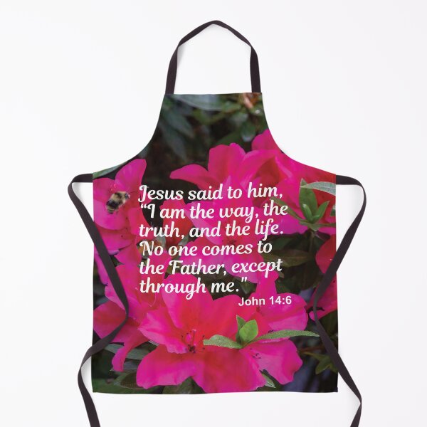 Item preview, John 14 6 - Inspirational Bible Verse designed and sold by InsprtnlArtbyDP.