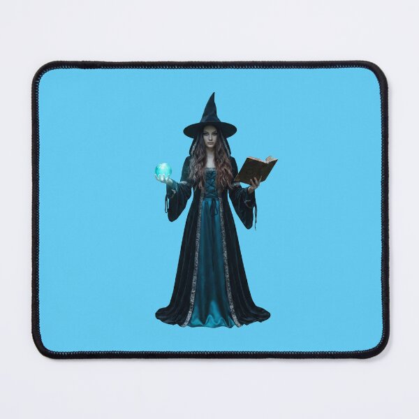 Item preview, Dark Witch with Glowing Magic Orb designed and sold by Utopian-Magic.