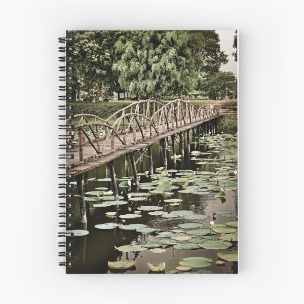Item preview, Natural landscape and rustic bridge in Hue designed and sold by franck380.