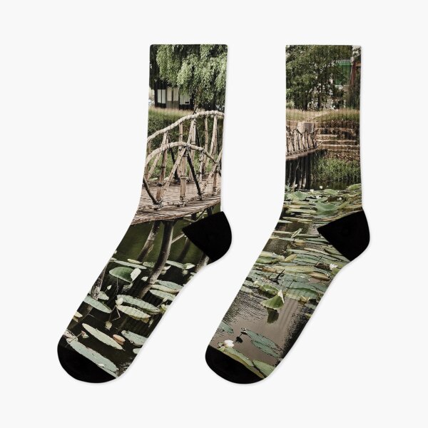 Item preview, Natural landscape and rustic bridge in Hue designed and sold by franck380.