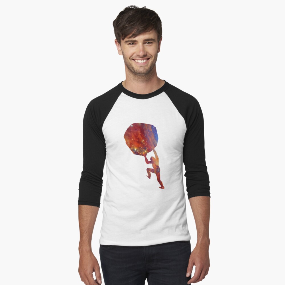 Item preview, Baseball ¾ Sleeve T-Shirt designed and sold by qqqueiru.