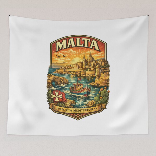 Item preview, Malta – Jewel of the Mediterranean designed and sold by GnuArt.