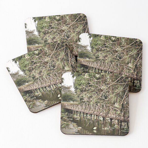 Item preview, Natural landscape and rustic bridge in Hue designed and sold by franck380.