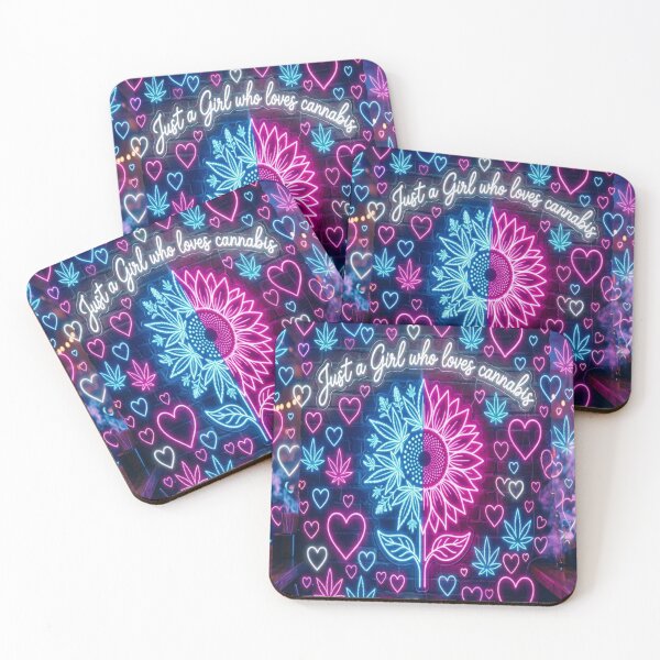 Item preview, Just A Girl Who Loves Cannabis designed and sold by Linders Lucious Looks.