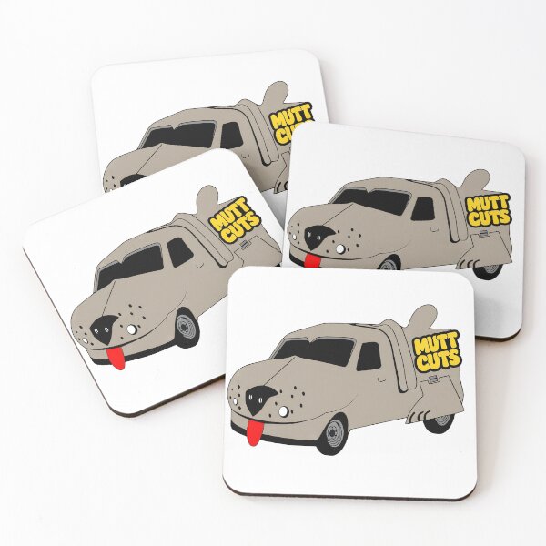 Item preview, Whimsical Dog Van Transportation Art designed and sold by HumorInHues.