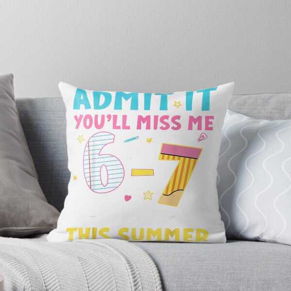 Item preview, Admit It You'll Miss Me 6 7 Times Last Day of School Teacher T-Shirt designed and sold by ‘Nothing Scares Me’ Store.